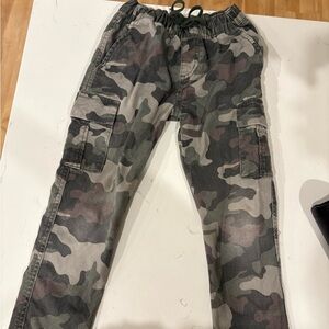 Cat & Jack Green Camouflage Cargo Pants